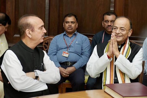 Arun Jaitley welcome Rajya Sabha in Rajya Sabha