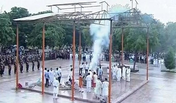 atal bihari vajpayee funeral