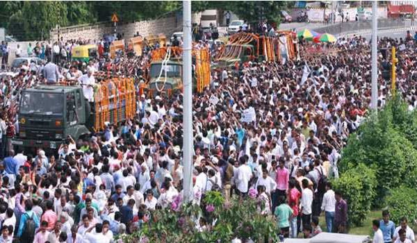 atal bihari vajpayee funeral