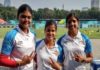 Indian compound women archery team gets silver medal