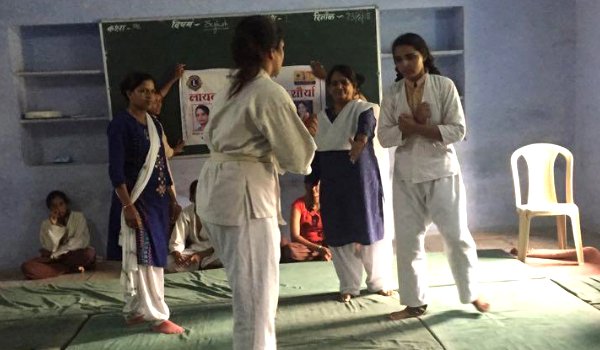 Beauty Parlor and Martial Arts Training camp by Lions Club Ajmer shaurya