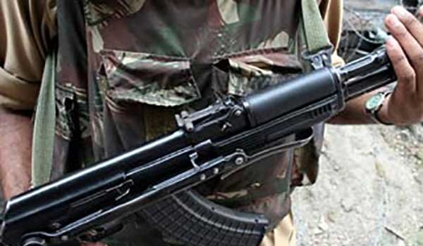 Head Constable Died In A Firing In Crpf Camp In Bijnor