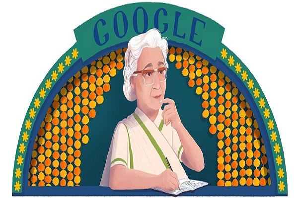 Google made doodle on 'Ismat Apa