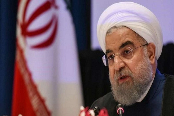 Iran's President Hassan Rohani arrives in Parliament in hindi