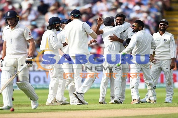 IND V ENG: India beat England on 287