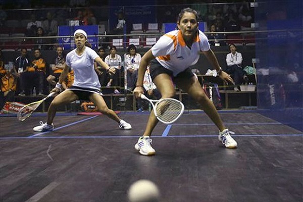 Women's squash team in gold medal match in Asian Games