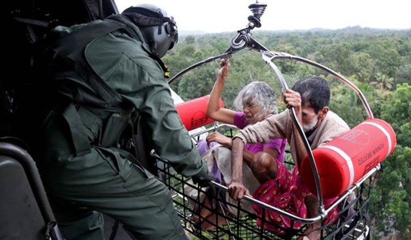 Kerala flood: Thousands still trapped