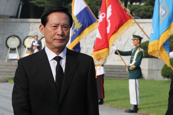 Jeong Shong new Defense Minister of South Korea