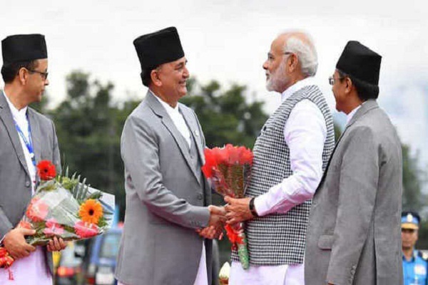 Prime Minister Modi arrives in Kathmandu for BIMSTEC summit in hindi