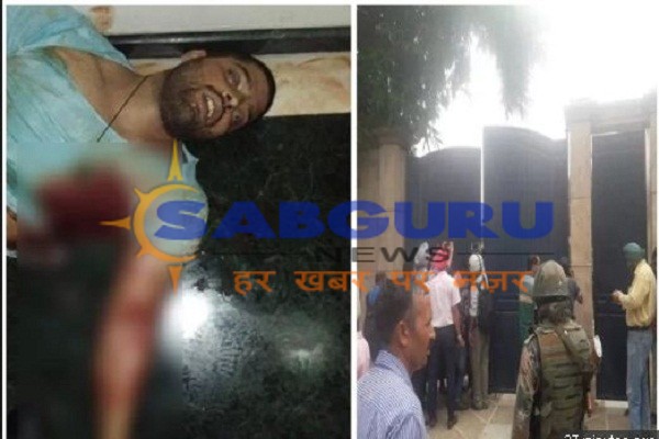 कार सवार युवक ने फारूक अब्दुल्ला के आवास में टक्कर मारी, फायरिंग में मौत