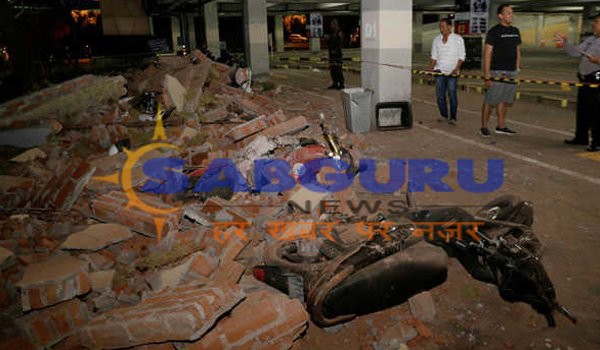 At least 82 killed by 7.0 quake in Indonesia's Lombok, Bali islands