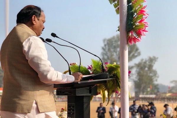 Chief Minister Raghuvar speech people working create new Jharkhand