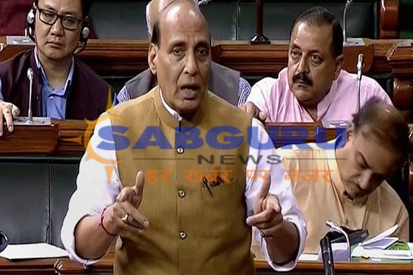 Will pass the SC / ST Bill in the same session: Rajnath Singh