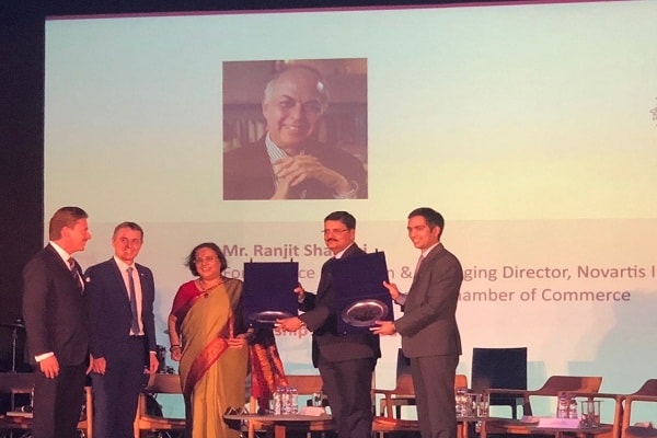 RUJ Group Jaipur Awarded at Swiss Embassy