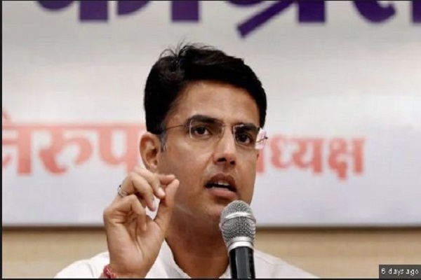 बेरोजगाराें से की गई वादाखिलाफी का जबाब दें मुख्यमंत्री राजे: सचिन पायलट