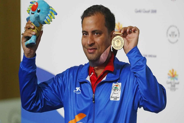 Sanjeev Rajput won the silver medal in Asian Games
