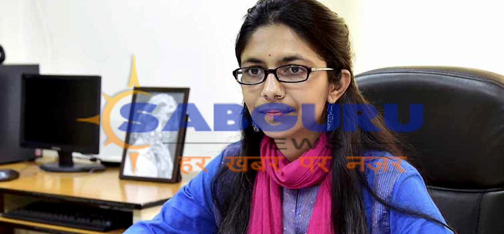 दिल्ली महिला आयोग की अध्यक्ष स्वाति मालिवाल