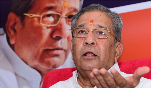 bharat vahini party chief Ghanshyam Tiwari's road show in Ajmer