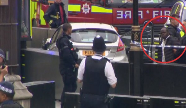 Several injured as car hits barriers outside British parliament, driver arrested