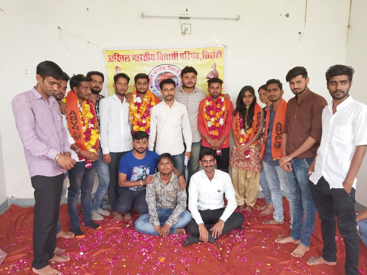 Abvp panel in sirohi collage