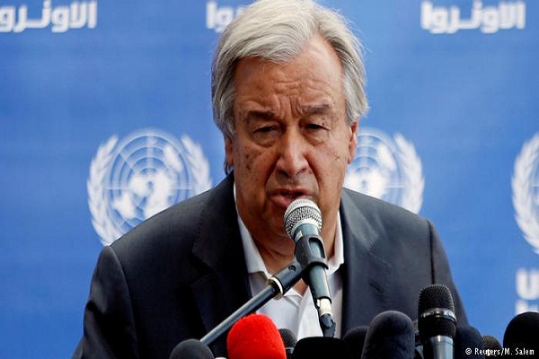 Antonio Guterres says Attempts to save the idol from bloodshed