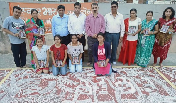 saanjhi kala workshop organised by sanskar bharti ajmer