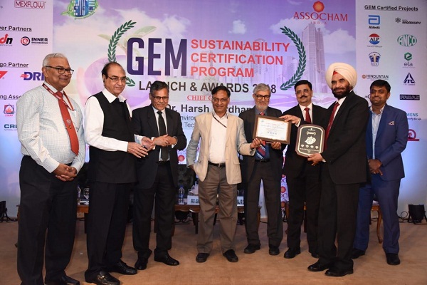 BSDU Receives GEM Sustainability Award from Assocham India
