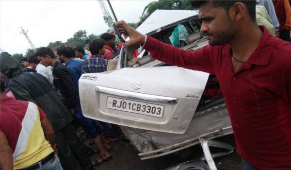 journalist Arvind Jain dies in road accident in bhilwara
