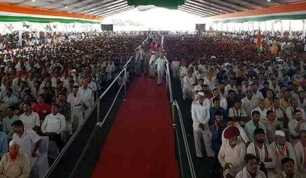 congress sankalp rally parbatsar in nagaur
