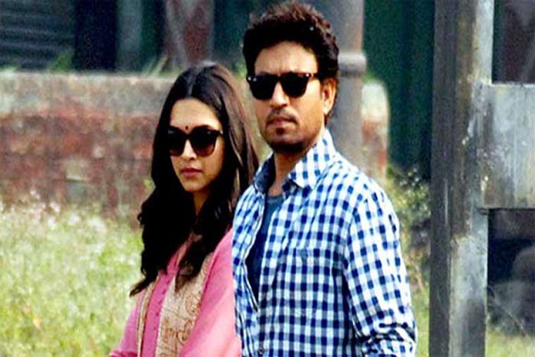 Deepika Padukone not work with Irrfan Khan yet