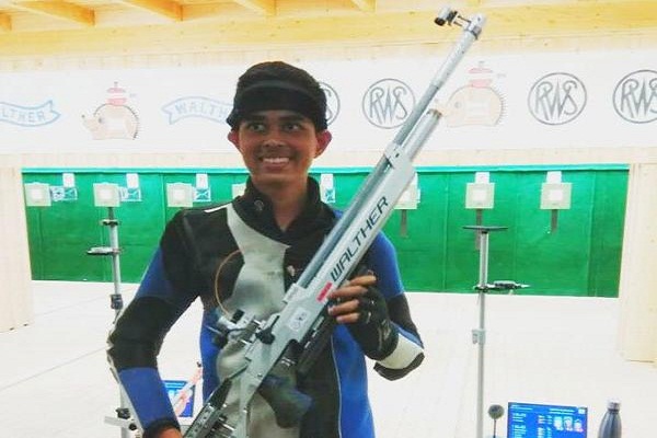 Hazarika gets gold medal for 10 meter air rifle and women's team