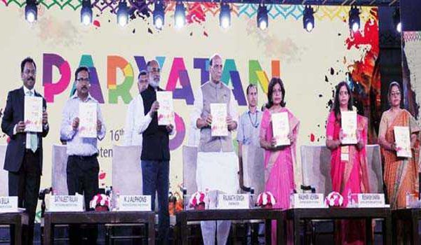tourism festival begins at rajpath near India Gate