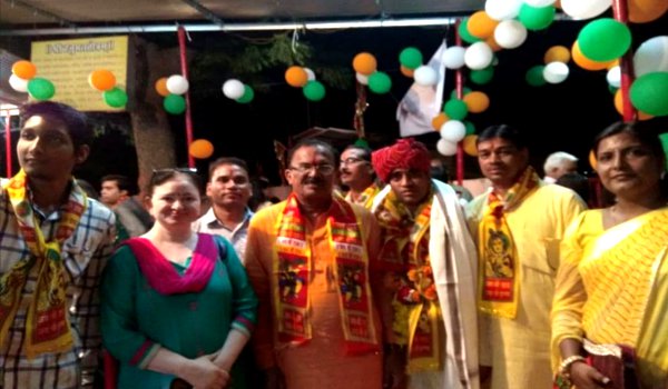 Principal of Gulabari School ajmer madanlal Khandelwal retired
