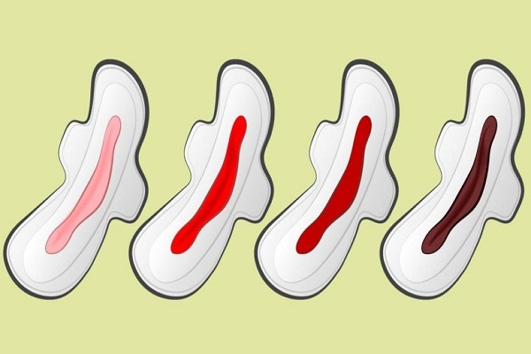 your period colour says about your health in hindi