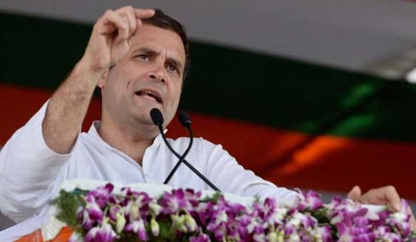 Rahul Gandhi lashes out at modi, says pm is silent on issues that hurt people