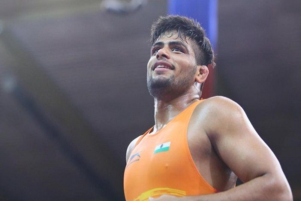Saajan in Greco-Roman gold medal match