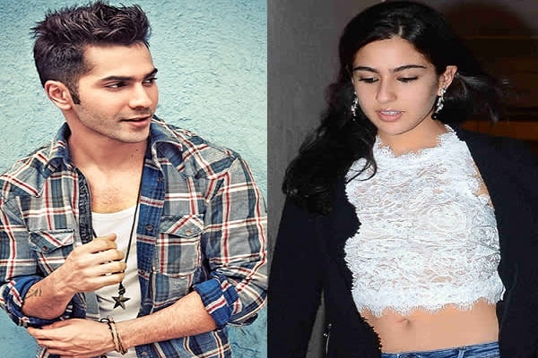 Sara Ali Khan with Varun Dhawan pair in hindi