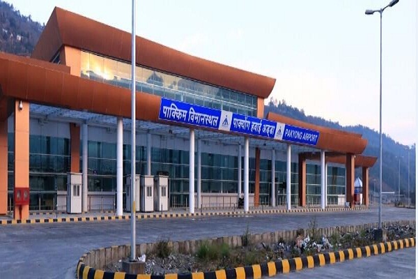 Modi inaugurated First airport of Sikkim