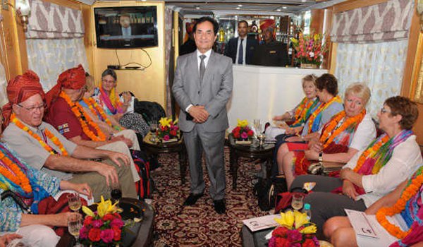 Palace on Wheels luxury tourist train by RTDC