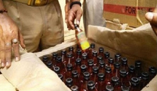 illegal liquor worth Rs 63 lakh recovered in Gujarat