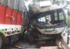 four killed, 12 injured in bus-truck collision in Aligarh
