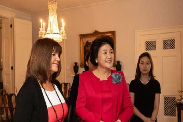 Kim Jung first woman in South Korea attend grand festival in Ayodhya