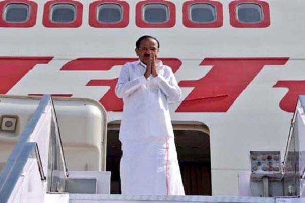 Venkaiah Naidu leaves for Belgium to attend 12th Asian European Meeting