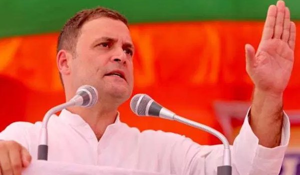 sankalp maha rally : rahul gandhi addressing public gathering in sikar