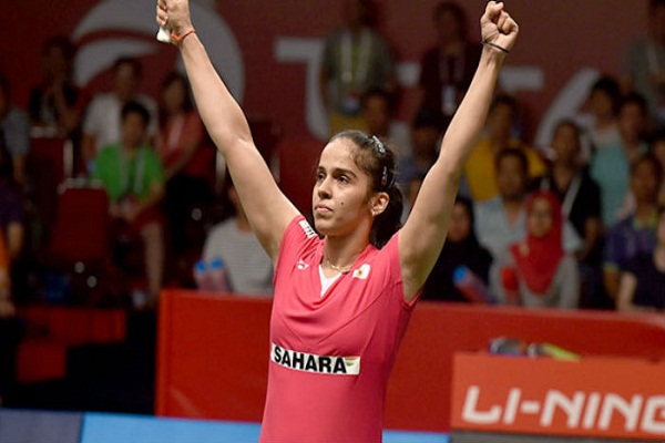 Saina Nehwal in quarterfinals win over Yamaguchi