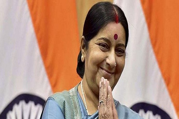 Sushma Swaraj reached Kuwait for bilateral talks