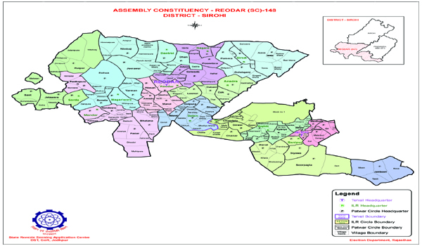 Reodar constituency Map