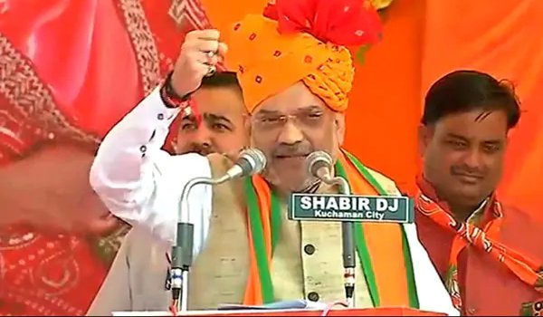 rajasthan assembly elections 2018 : bjp chief amit shah addresses mega rally in churu