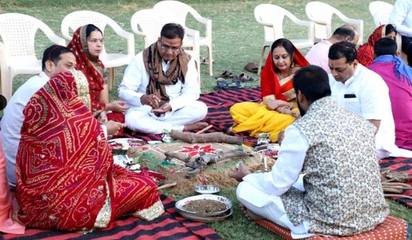lakshmi mahayagya by prabhat pheri parivar in ajmer