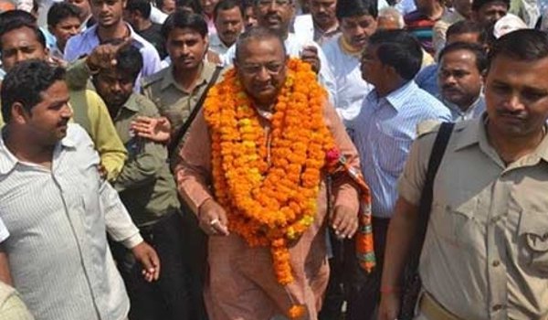 BJP prayagraj MP Shyama Charan Gupta